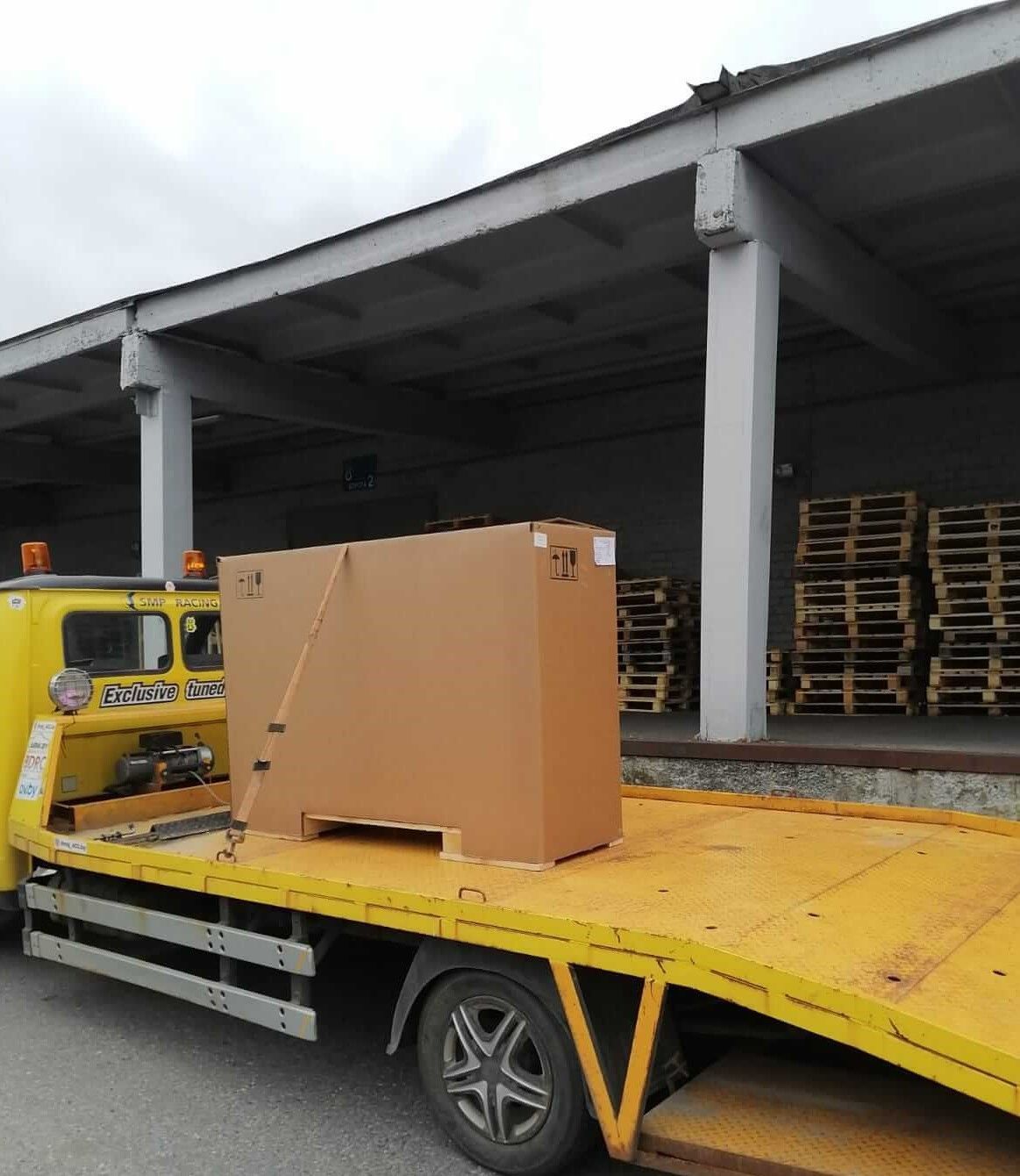 Отгрузка компрессора Remeza СБ4/Ф-270.LB75 дилеру в г. Санкт-Петербург