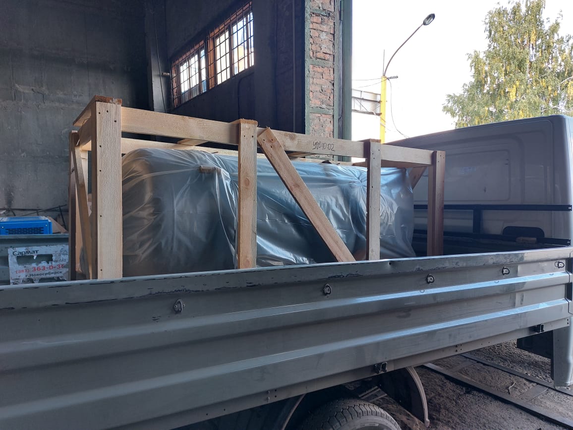 Отгрузка ресивера Remeza РВ 900.10.02 (900.10.11) в г. Красноярск