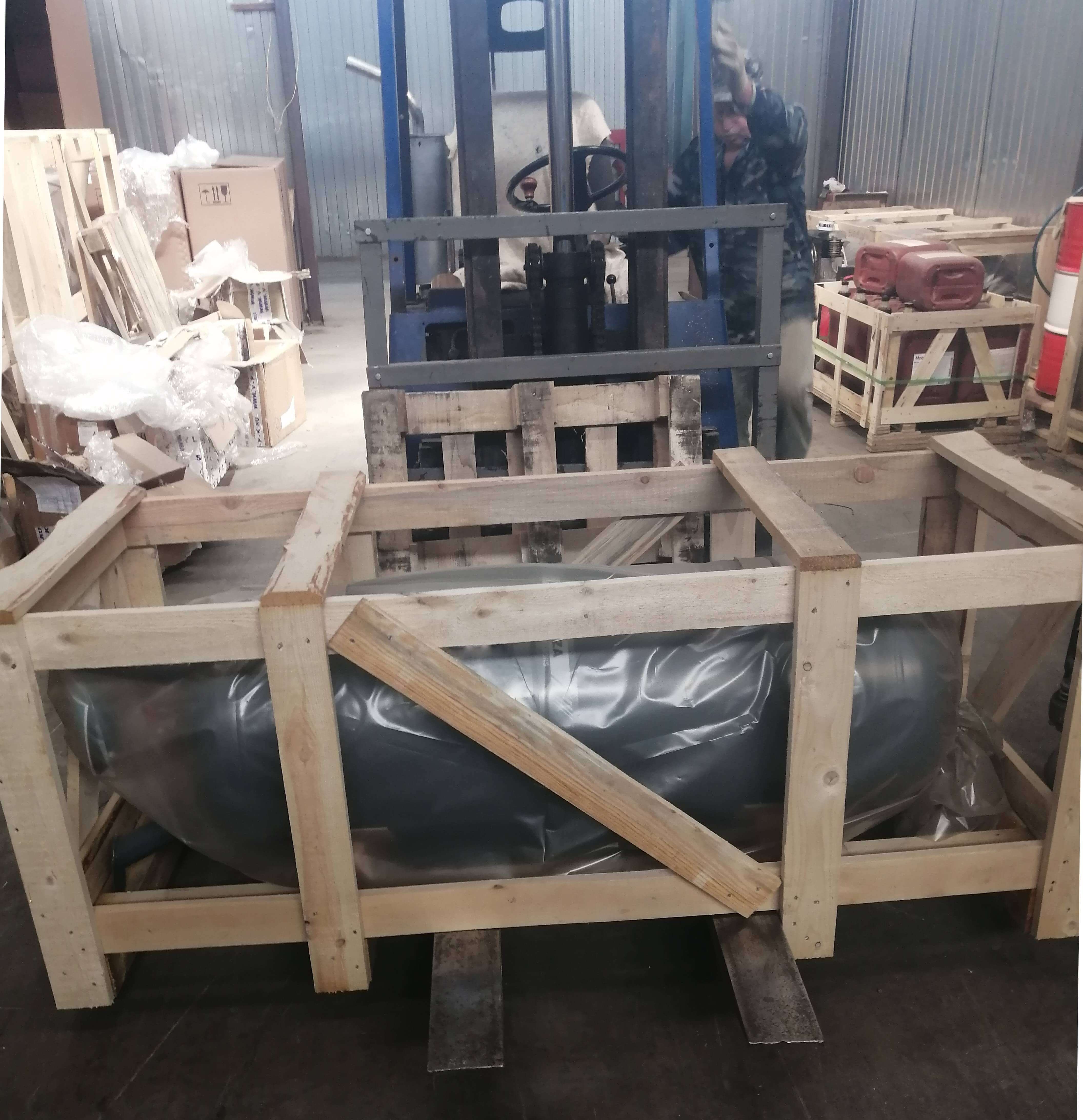 Отгрузка ресивера Remeza РВ 270.11.02 в г. Воронеж