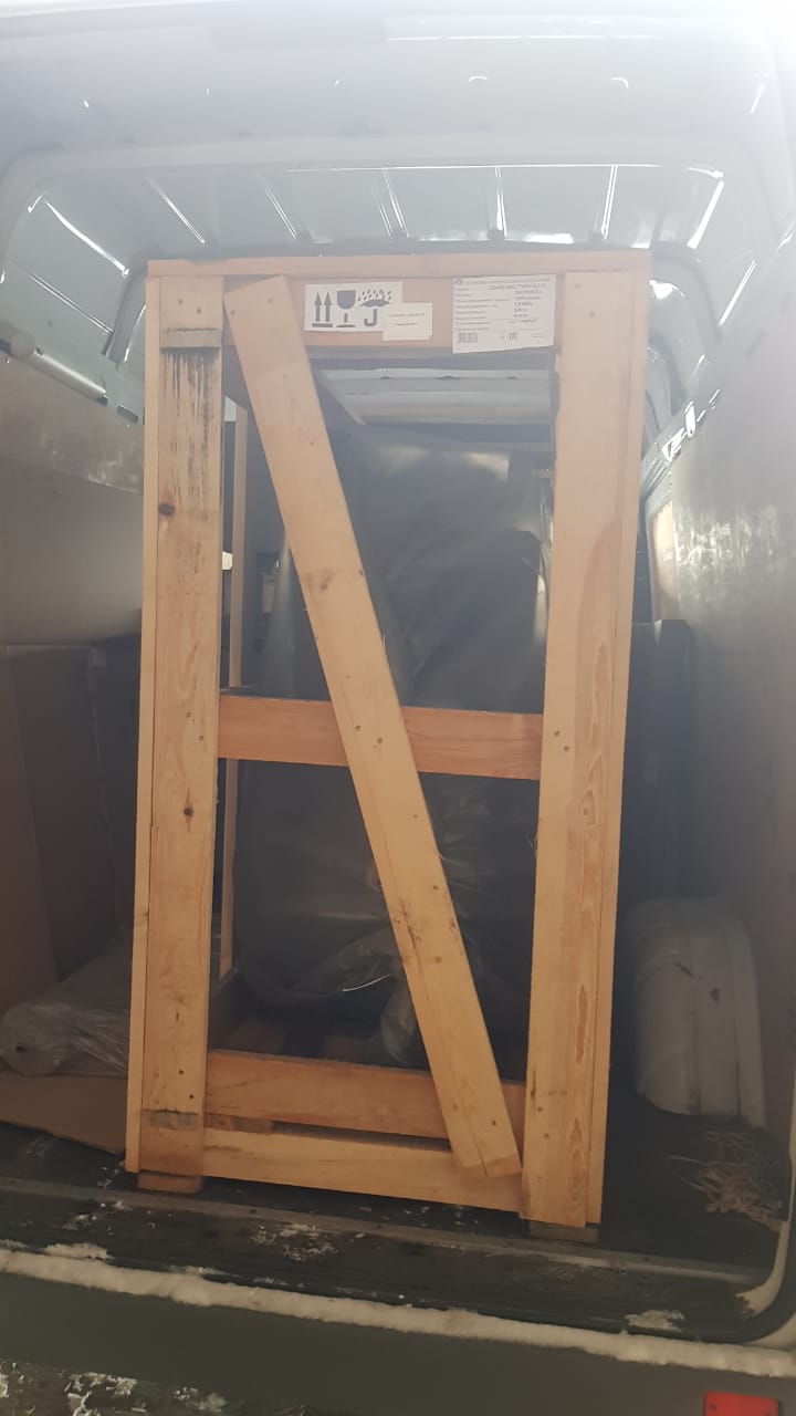 Отгрузка компрессора ﻿для выдува тары ПЭТ