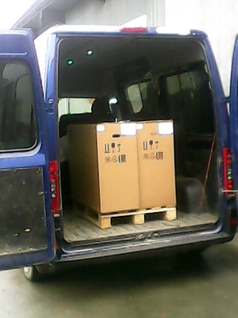 Отгрузка поршневого компрессора Remeza СБ4/С-100.LB40 дилеру