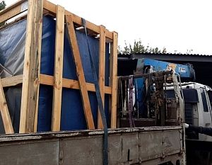 Отгрузка винтового компрессора Remeza ВК50-10 в г. Красноярск