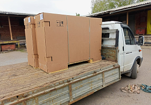 Отгрузка компрессоров Remeza СБ4/Ф-270.LB75 в г. Красноярск